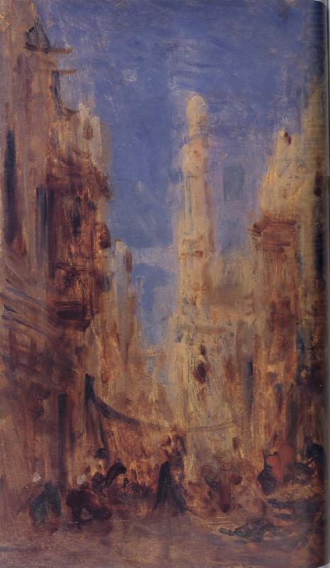 Felix Ziem Cairo Street china oil painting image